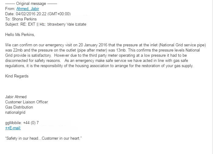 Nat Grid email