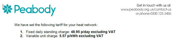 heat tariff